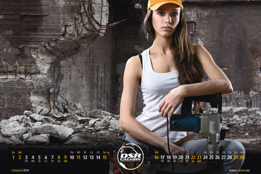 Listopad - Kalendarz reklamowy DSR-CATARIN